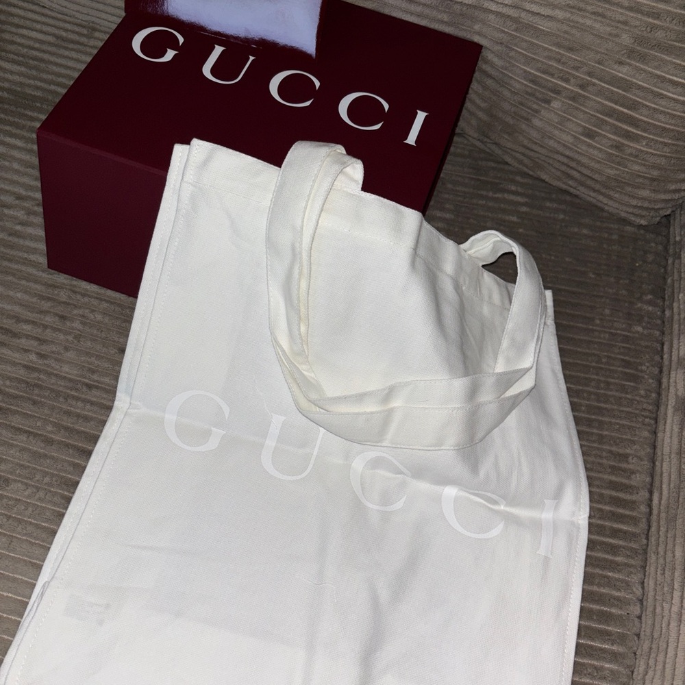 GWP White Tote Bag